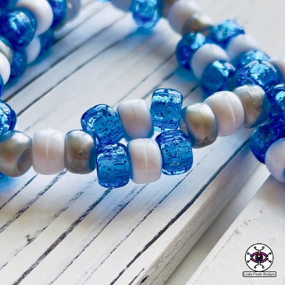 Evil Eye Perler Necklace - Picture 3 of 5